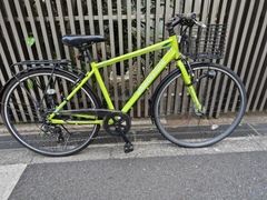 BRIDGESTONE 電動アシストクロスバイク 充電器付属 - メルカリ