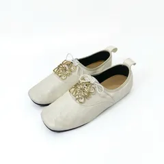 【極美品】ロエベ　アナグラム　レザー　バレエシューズ　パンプス　革靴 Amazon | [ロエベ] L814S02X10 SOFT DERBY アナグラム ソフト ダービー