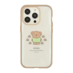 【特価セール】IIIIfit Clear (イーフィットクリア) iPhone 14 Pro ミッフィー / 13 Pro (6.1インチ) グルマンディーズ 対応 ケース ボリス MF-338D