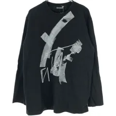 Ground Y グラウンド ワイ デッサンプリントロングスリーブTシャツ GK-T58-077 ブラック 3のサムネイル
