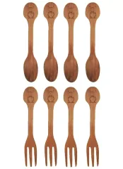 【中古】マグカップ・湯のみ とかげ なかよしキャラ型ウッドカトラリーセット 「すみっコぐらし」