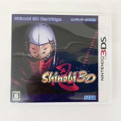 Shinobi 3D ニンテンドー3DSソフト 起動確認済み