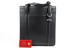 【美品】Cartier カルティエ ハンドバッグ ブラック トート ブランド鞄【SQ31】のサムネイル