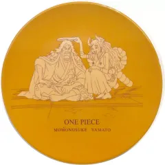 【中古】皿・ボウル 光月モモの助＆ヤマト ラウンドプレート 「一番くじ ワンピース 新たな夜明け」 E賞