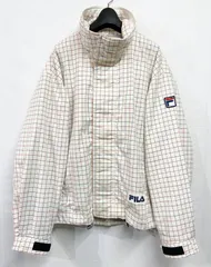 FILA SPORTS フィラスポーツ チェック ジップアップ ジャケット