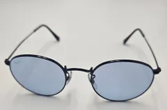 【送料無料】レイバン　RayBan サングラス ROUND METAL WASHED LENSES RB3447 002/64 50mm ポリッシュブラック/ブルー　RB3447 0026450