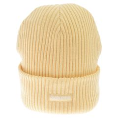 SUPREME (シュプリーム) Wide Rib Beanie スモールボックスロゴ ワイドリブニットビーニー アイボリー