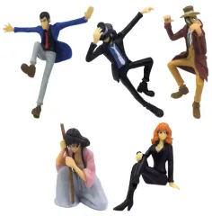 【中古】トレーディングフィギュア 全5種セット 「ルパン三世～フィギュアコレクション～」 世界一の大泥棒×世界一のバリスタ コラボキャンペーン
