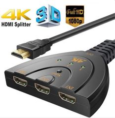 HDMI切替器 HDMIセレクター 3入力1出力 HDMI スイッチャー 分配器