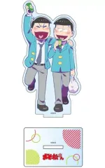 【中古】アクリルスタンド・アクリルパネル おそ松＆チョロ松 描き下ろしBIGアクリルスタンド 「おそ松さん」