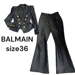 BALMAIN PARIS　バルマン　ジャケット+スカート　高級 セットアップ 2025年最新】BALMAIN セットアップの人気アイテム - メルカリ