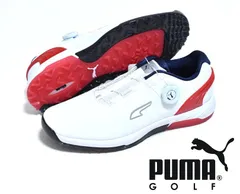 新品 PUMA GOLF アルファキャット ニトロ ディスク 27cm 378920-02 プーマ スパイクレス ゴルフシューズ ダイヤル
