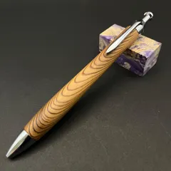 【バルダオ.板屋楓のボールペン】　木軸　木工　手作り　三神ボール金具仕様 バルダオ.板屋楓のボールペン】 木軸 木工 手作り 三神ボール
