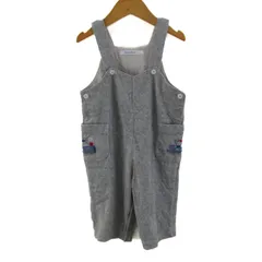 ファミリア サロペット ツナギ 日本製 ベビー 男の子用 90サイズ グレー Familiar 【中古】