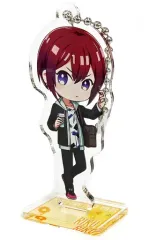 【中古】ストラップ(キャラクター) 折笠凛久 「セガコラボカフェ Readyyy! スタンド付きミニキャラアクリルストラップB」