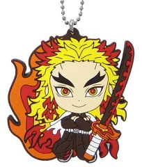 【中古】雑貨 煉獄杏寿郎 きゅんキャララバーマスコット きゅんキャラいらすとれーしょんず 「一番くじ 鬼滅の刃～刃を振るい心を燃やせ～」 H賞