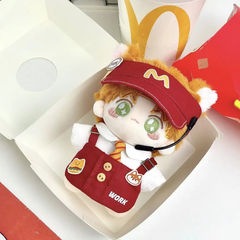 ぬいぐるみ服 マクドナルド 可愛い 洗える 着せ替え 人形服 セット プレゼント 飾り 本体無し