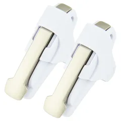 スマホ ゲーム コントローラー 左右セット ホワイト 静電容量式 射撃用 押しボタン式 高速射撃 パッド 高耐久 高品質 贈り物 プチギフト 誕生日 プレゼント