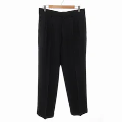 ニコルクラブフォーメン NICOLE CLUB FOR MEN スラックス パンツ ウール ストレート センタープレス タック L 紺 ネイビー /FT ■MAのサムネイル