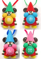 【中古】置物・装飾品 全4種セット 「ディズニー・クリスマス2022 オーナメント」 東京ディズニーリゾート限定