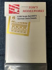 【TOMs MODELWORKS】TOMs MODELWORKS #3572 GERMAN DECK DETAILS 【#3572】