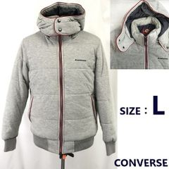 CONVERSE 新品タグ付 5L パーカー付MA1 大きいサイズ - メルカリ