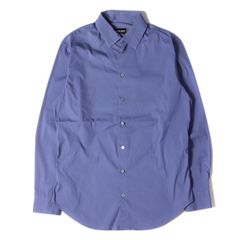 GIORGIO ARMANI ジョルジオアルマーニ シャツ ストレッチ コットンシャツ 近年モデル ブルー 15 3/4(40) イタリア製 ブランド