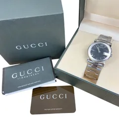 稼動品 グッチ GUCCI メンズ 腕時計 101J ブラック文字盤 クォーツ GUCCI 【GUCCI】グッチ Gラウンド 101J YA101405 ブラック文字盤