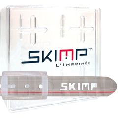SKIMP プリントベルト グレンチェック メンズ レディース ゴム ゴルフ スノボ 防水  長さ約140cm 幅約3.4cm スキンプ【PDG ベージュ】