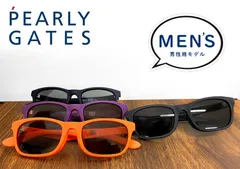 希少レア パーリーゲイツ PEARLY GATES 折りたたみサングラス 未使用 2025年最新】PEARLY GATES メンズ サングラスの人気アイテム