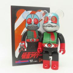 メディコムトイ BE＠RBRICK ベアブリック 仮面ライダー 新2号 400％ 【100％欠品】 ※中古