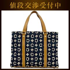 CELINE ミニボストンバッグ Y2K トリオンフ 紺 デニム Vintage - メルカリ