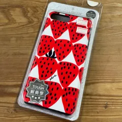 iPhone6Plus 6sPlus 7Plus/8Plus イチゴ 耐衝撃