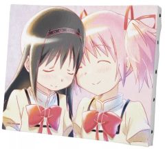 [중고] 캔버스 보드·캔버스 아트 카노메 마도카 & 아카미 미호무라 Ani-Art aqua label 제2탄 캔버스 보드 [극장판 마법 소녀 마도카☆마기카 [전편] 시작의 이야기/[후편] 영원한 이야기]