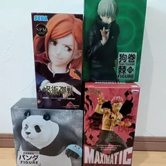 呪術廻戦 フィギュア ４体セット ※外箱難あり
