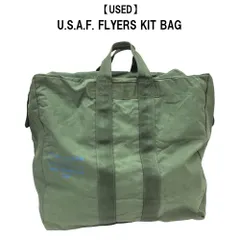 88年 USAF フライヤーズ キット バッグ 米軍実物 米軍放出品 ステンシル MILITARY 実物 USED 米軍 USAF 1000D ナイロン フライヤーズ