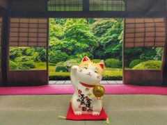 招き猫 金の巳の置物 千客万来 縁起物 幸運 - メルカリ