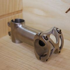 チタン ステム クランプ径31.8mm サイズ110mm ハンドルステム 60mm 軽量アルミ合金ステム クランプ径 31.8mm