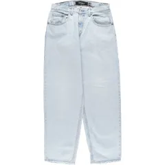 古着 90年代 リーバイス Levi's SILVER TAB シルバータブ BAGGY バギー テーパードデニムパンツ USA製 メンズw31相当/evb010726
