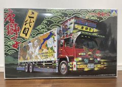 アオシマ 爆走野郎 二代目 唐獅子 大型デコトラ爆走野郎 No.5 1