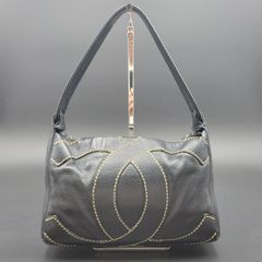 18 CHANEL シャネル  キャビアスキン ワイルドステッチ バッグ