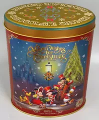 【中古】小物入れ・マルチケース・缶ケース 集合 缶ケース(チョコレートクランチ) 「ディズニー・クリスマス2023」 東京ディズニーリゾート限定