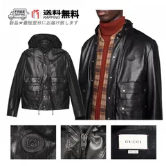 新品同様　グッチ　革　ジャケット　38 GUCCI グッチ ウールカシミヤ テーラードジャケット グレー 382378