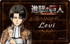 【中古】バッジ・ピンズ(キャラクター) リヴァイ プレートバッジ 「進撃の巨人 Season 2」