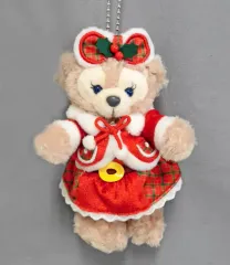 【中古】ぬいぐるみ シェリーメイ(サンタ) ぬいぐるみバッジ 「ダッフィーのクリスマス2016」 東京ディズニーシー限定