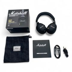 ◯ マーシャル Marshall  ワイヤレスノイズキャンセリングヘッドホン MonitorⅡA.N.C ブラック 連続再生30時間 1100-1702