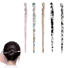 【特価商品】一本挿し 簪 簪パーツ [ALLVD] ヘアアクセサリヘアジュエリーフォーマル和風髪飾り卒業式結婚式ヘアジュエリー5個セット