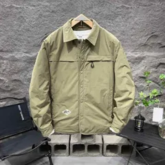 種類26：M /E：グリーン単品コート 秋冬 コーデ メンズ 用 服 シンプル ファッション オシャレ 大人 かっこいい 大きいサイズ ストリート 紳士服  韓国スタイル シャツ カラー ジャケット アメリカン レトロ ワークウェア ライト アウター ジャケッ