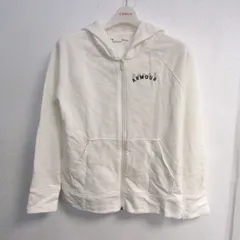 アンダーアーマー パーカー トップス ジップアップ スウェット スポーツウエア レディース MDサイズ ホワイト UNDER ARMOUR 【中古】