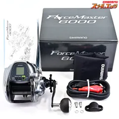 超美品！シマノ 14フォースマスター6000 おまけライン付き リール